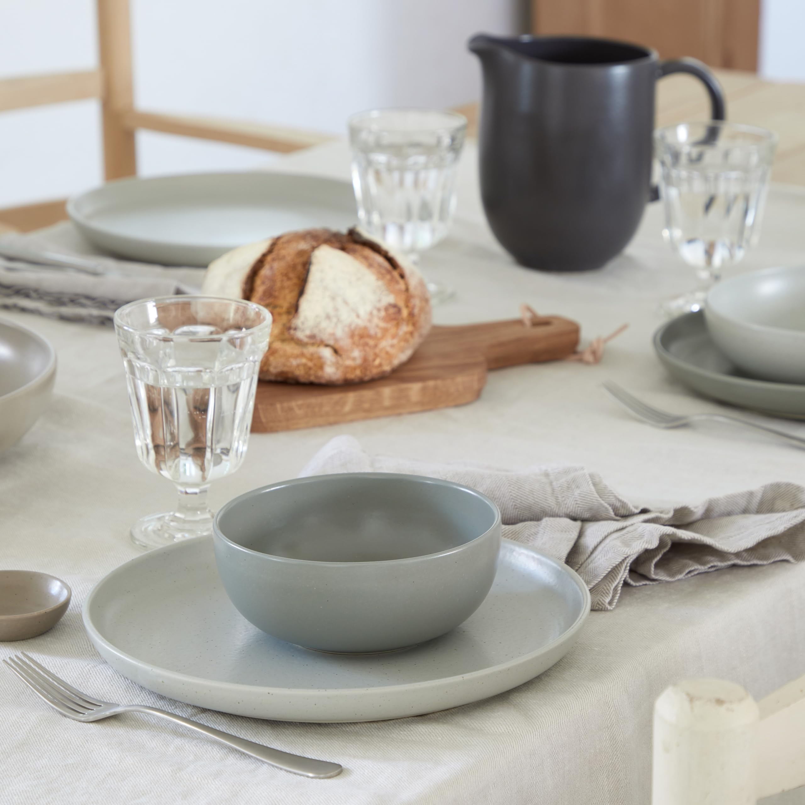 Amazon.com | Casafina Ceramic Stoneware 12-Piece Place Setting